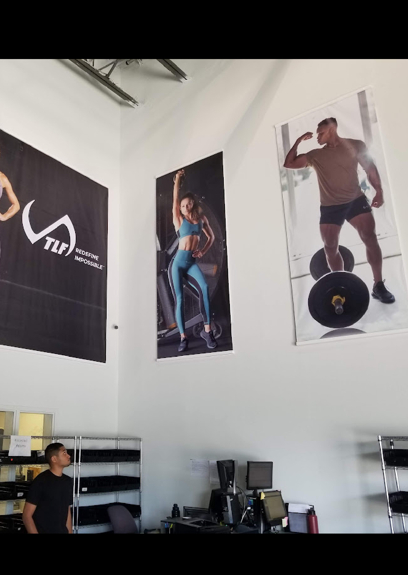 Malcolm Foster fitness modeling print